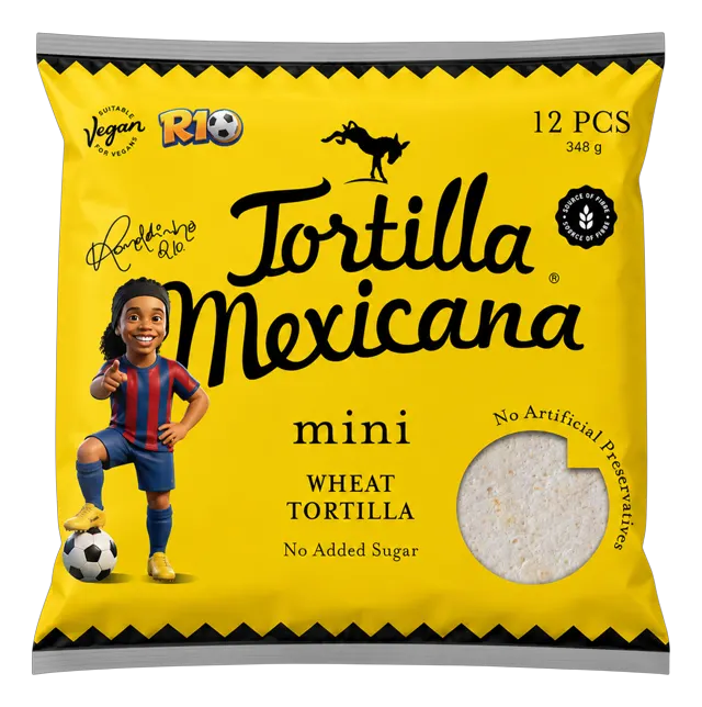 TORTILJA MEXICANA MINI 348G PIP PIP