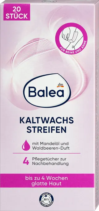 Balea trake/depil. tela hl.vosak 20kom