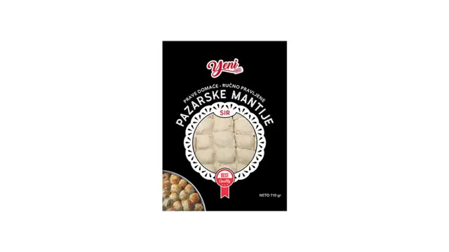 Pazarske mantije sir 0710 Jeni 710 g OSTALO