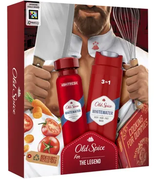 SET OLD SPICE XMAS WWATER CHEF SPR+SG