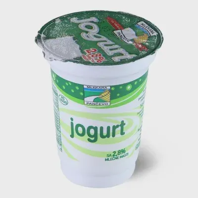 jogurt 2,8mm 1/2 flasa mlekara pancevo 0,5 l MLEKARA PANČEVO