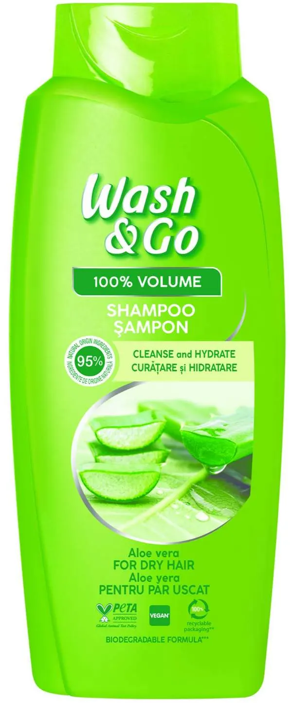 Shampoo Aloe Vera W&G 675Ml Wash&Go