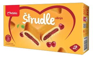 KEKS STRUDLA VISNJA 240gr MEDELA