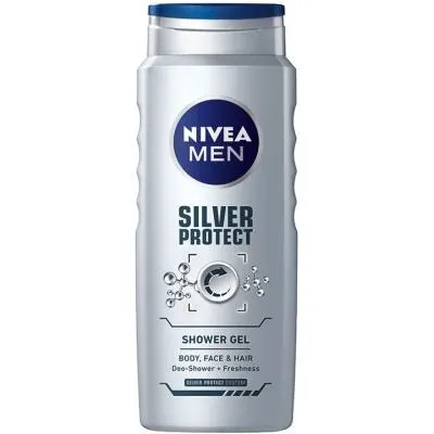 Gel za tusiranje NIVEA 0500 M Silver protect 500 ml NIVEA