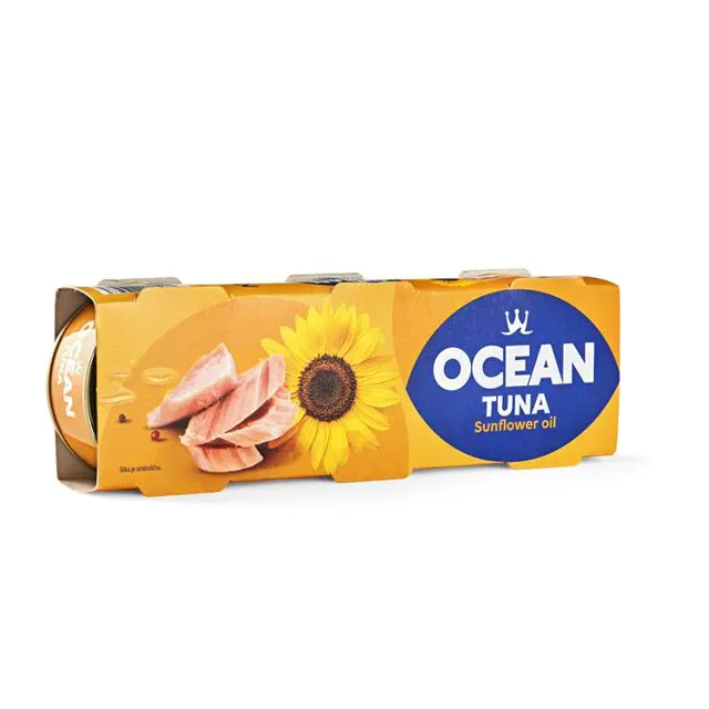 TUNA KOMADI U SUNC ULJU 3X70G OCEAN OCEAN