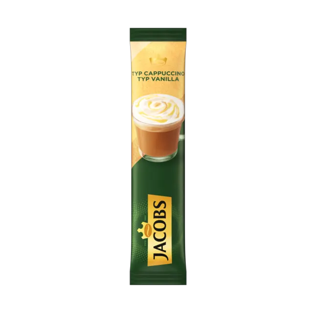 JACOBS VANILLA BOX 10PCS 185GX5 18,5 g MONDELEZ JACOBS