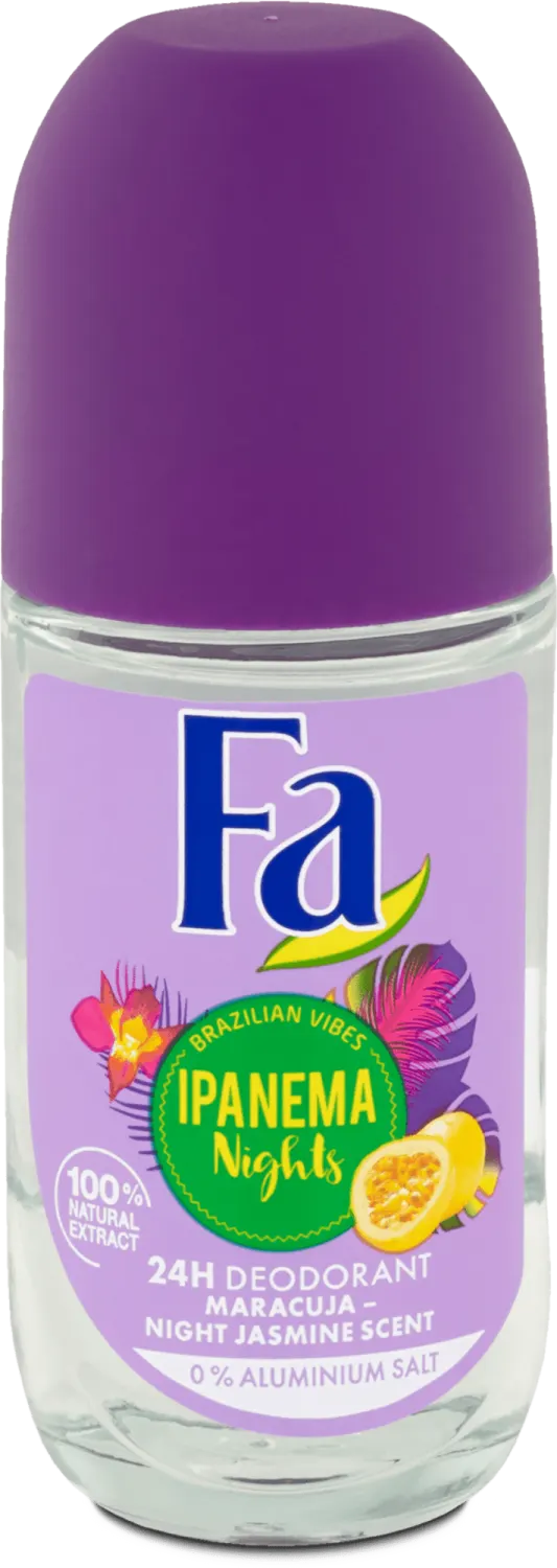 DEO ROLL ON FA IPANEMA NIGHTS 50ML FA