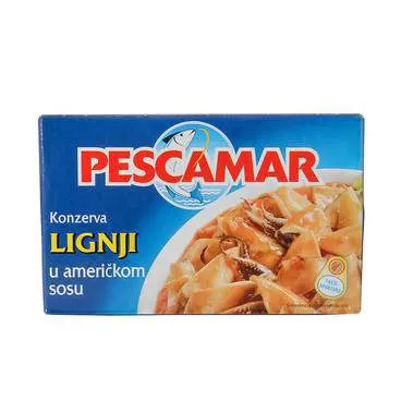 Lignje u americkom sosu Pescamar 111g Pescamar