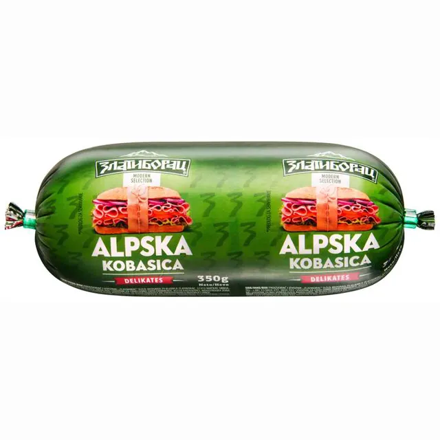 KOBASICA ALPSKA 350gr ZLATIBORAC ZLATIBORAC