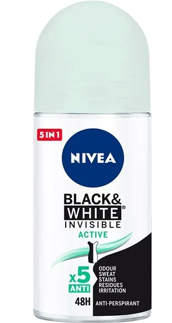 Deo roll-on Nivea B&W Fresh 50ml Nivea