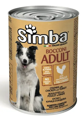 MG 1230g simba konzerva za pse piletina/curetina