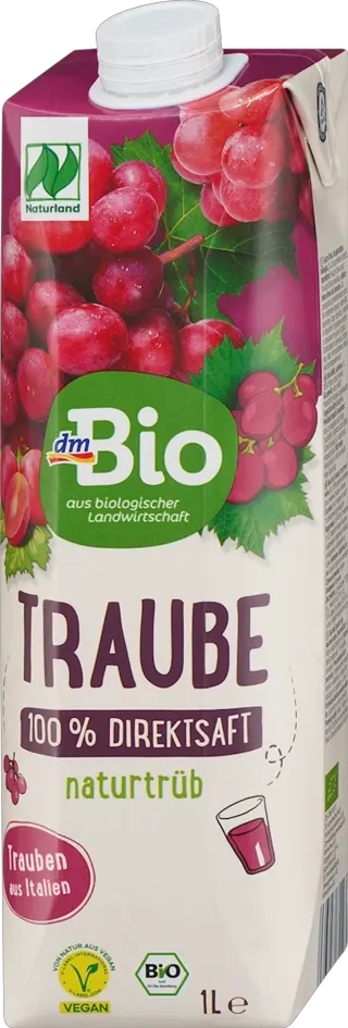 dmBio sok grožđa 1l