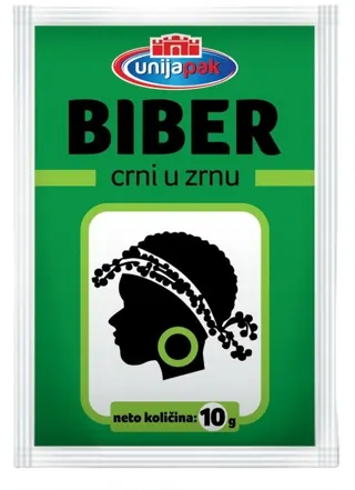Biber zrno 0010 Unijapak 50
