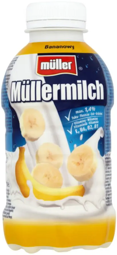 MULLERMILCH NAPITAK BANANA 400G MULLER