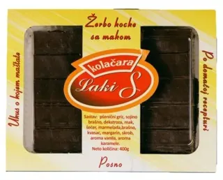 KOLACI ZERBO KOCKE SA MAKOM 400gr LAKI S