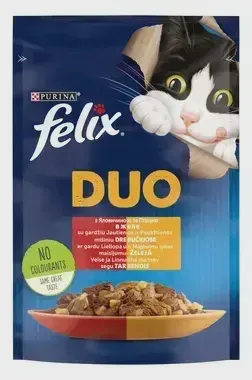 Hr.macke goved. i pilet.Felix DUO 85g