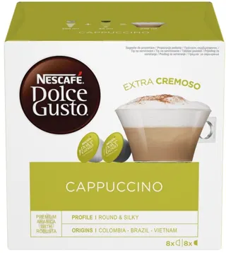 KAFA KAPSULE NESCAFE DOLCE GUSTO CAPUCCINO 200G