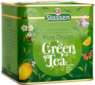 Caj cejlonski zeleni Stassen 100g
