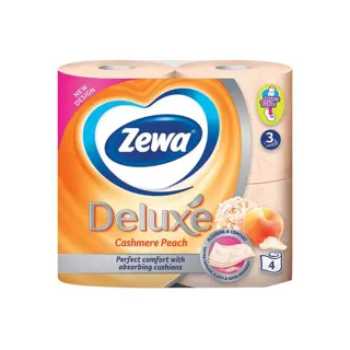 Toalet papir Zewa Deluxe Peach 3sl 4/1