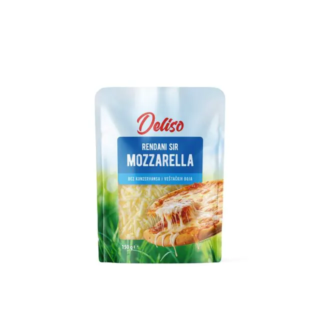 SIR MOZZARELLA RENDANI 150G DELISO DELISO