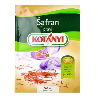 Zacin safran ceo Kotanyi 0,12g