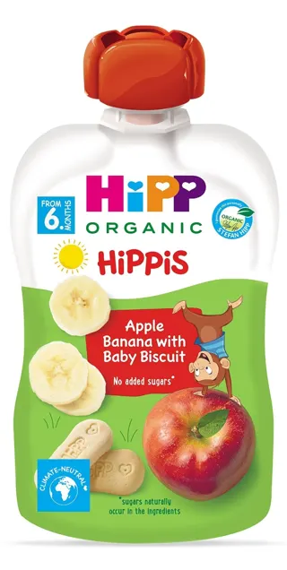 DEC.KAS.JABUKA,BANANA I DECIJI KEKS 100g 4M HIPP,MERCATA