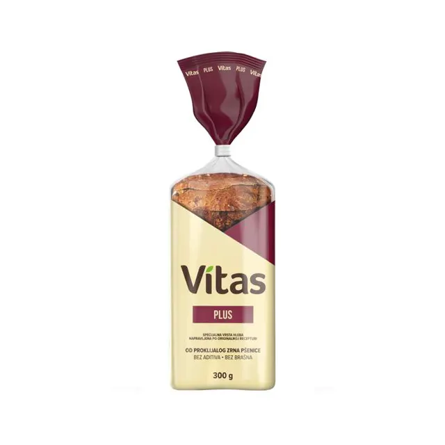 HLEB VITAS PLUS 300gr AS-BRACA STANKOVIC DOO