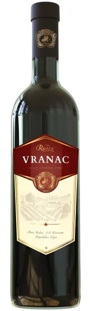 VINO VRANAC 0.75ml RUBIN RUBIN EXPORT-IMPORT