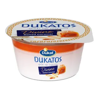 Jogurt Divine slana karamela Dukatos150g