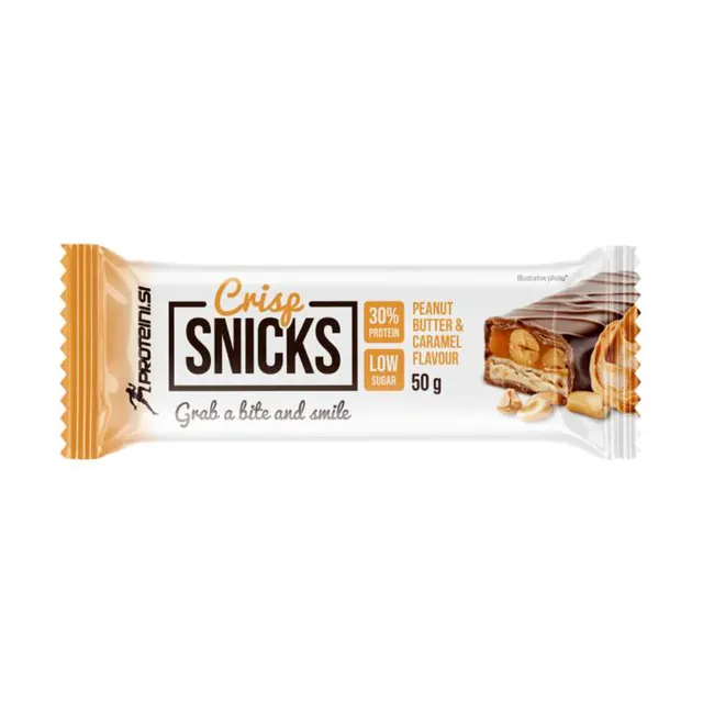 BAR PROTEINI SI SNICKS KIKIR PUTER 50G PROTEINI SI