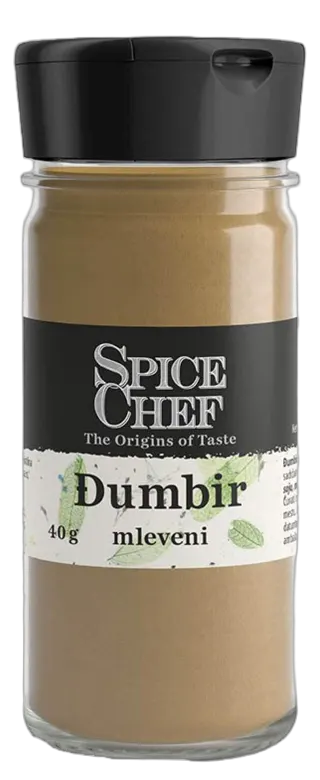 ĐUMBIR STAKLO 40G SPICE CHEF