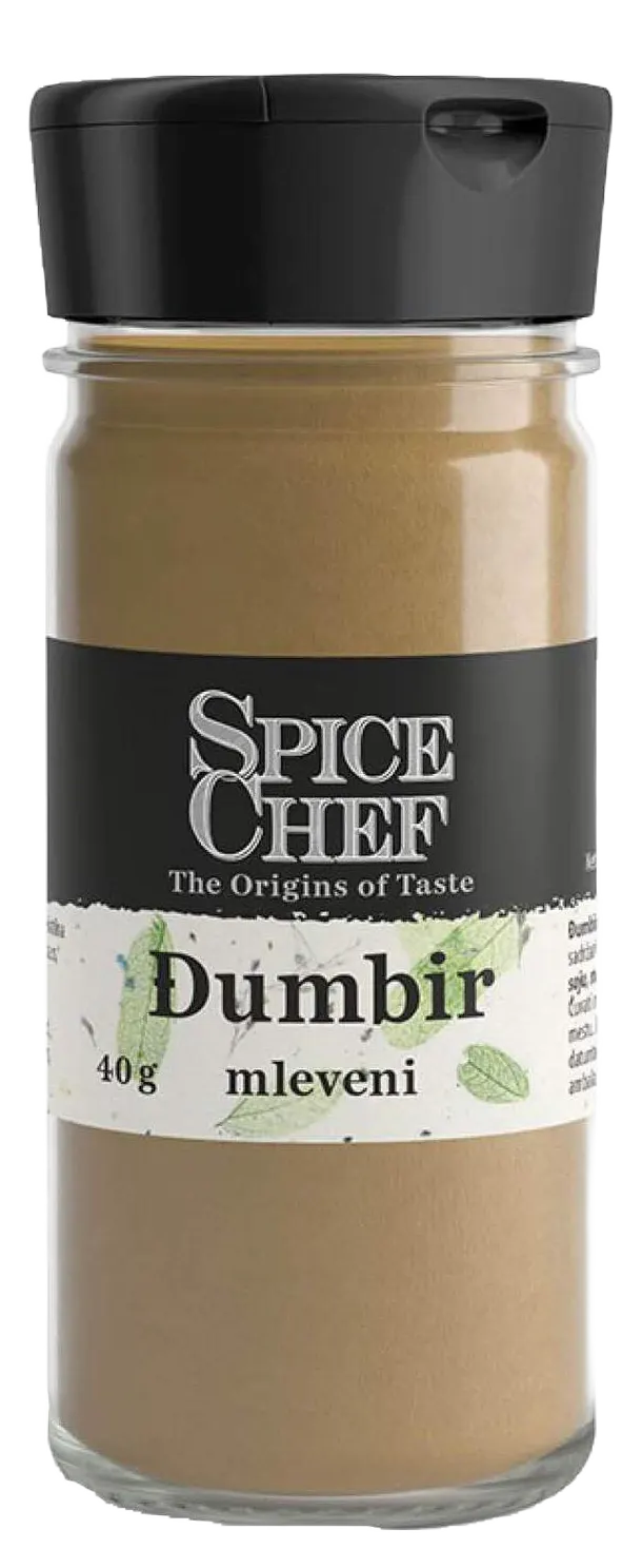 ĐUMBIR STAKLO 40G SPICE CHEF SPICE CHEF