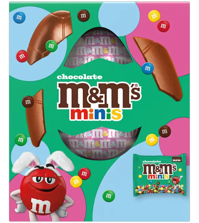 MINI S MEDIUM EGG M&M 97gr RAZNO