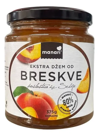 DŽEM BRESKVA 375GR MANARI MANARI