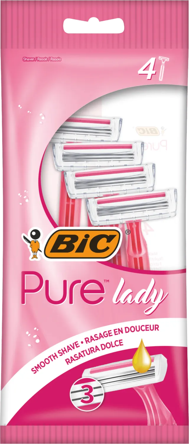 BRIJAC BIC3 PURE LADY PINK4 MD INTERNATIONAL - BIC