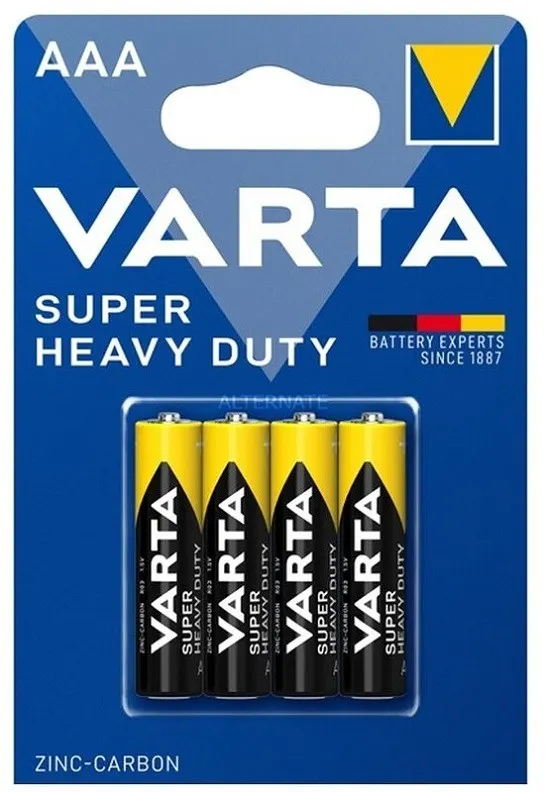 Super Heavy Duty Cink-Karbon Baterija R03 4/1 AAA Super