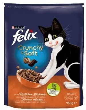 HRANA ZA MACKE FELIX GRANULE PILETINA 950G