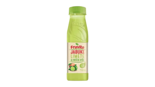 fruvita voćni sok jabuka i limeta 330ml FRUVITA
