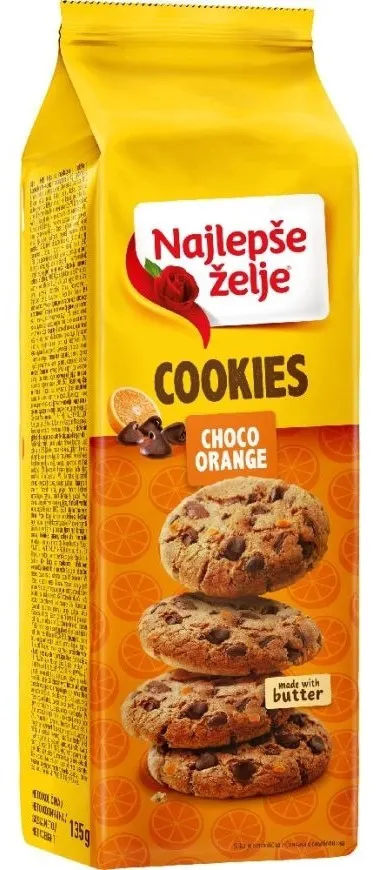 Keks Cookies narandza i cokolada 135g Stark