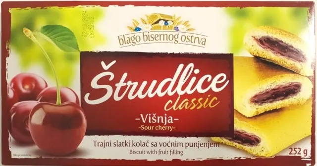 Štrudle višnja 252 g PREST BLAGO BISERNO OSTRVO