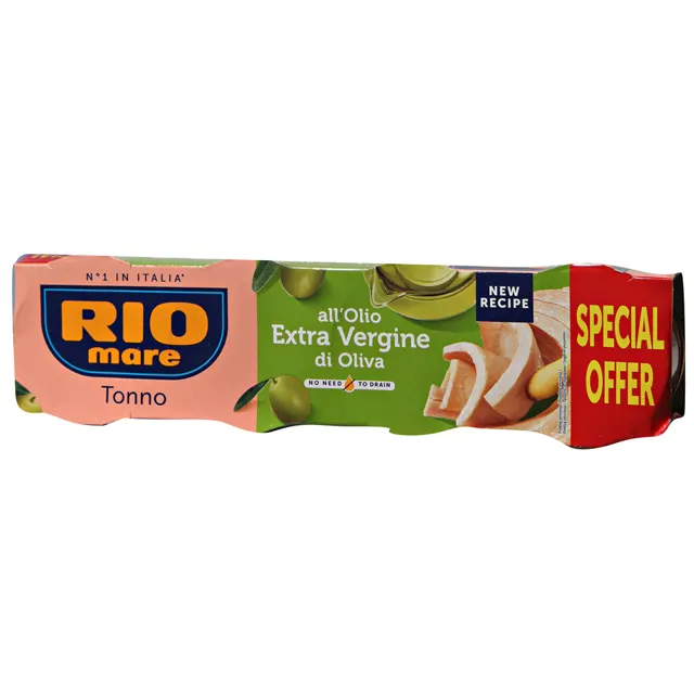 Tunj.u ekstra dev.maslin.ulju 4x65g Rio Mare