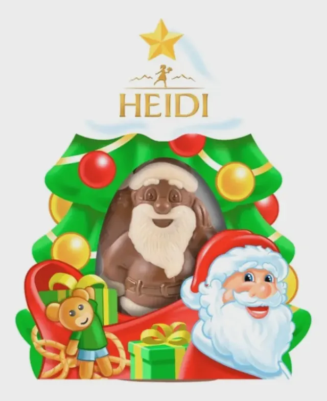 NOVOGODISNJA FIGURICA MINI SANTA CLAUS 20G HEIDI