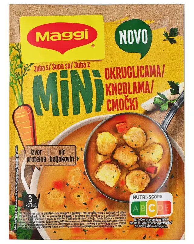 SUPA MAGGI SA MINI GRIZ KNEDLAM 34G MAGGI