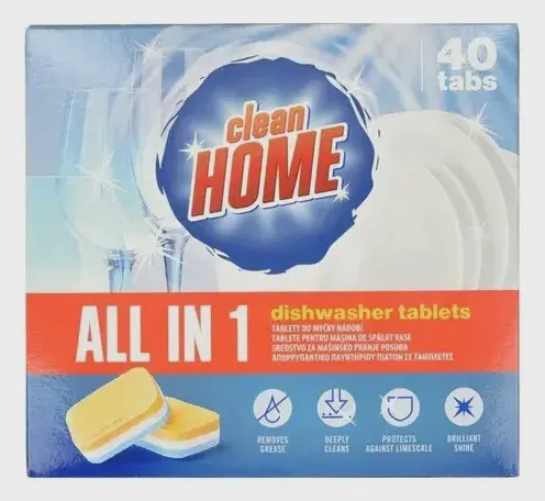 Tablete za sudove All-in-one CH 40kom Clean Home