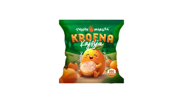 KROFNA SA PUNJENJEM OD KAJSIJE 80gr DON DON Krofna