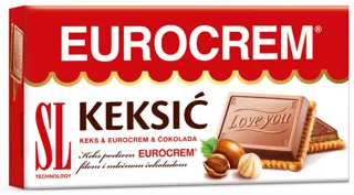 Keks choco Eurocrem 145g