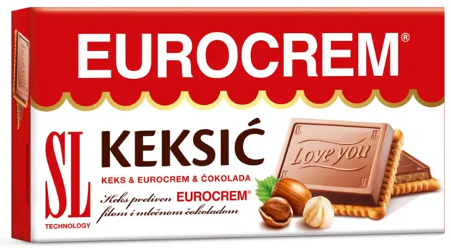 Keks choco Eurocrem 145g Swisslion