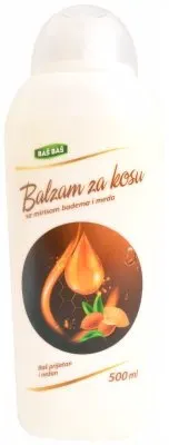 BALZAM ZA KOSU U SPREJU BADEM I MED BAŠ BAŠ 500ML BAS BAS