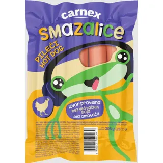 Smazalice pileci hot dog 205g