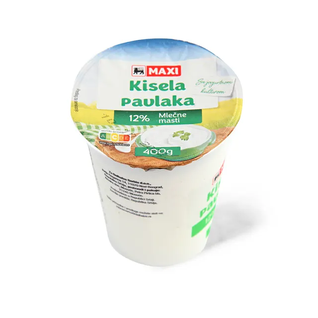 Kisela pavlaka 12% mm Maxi 400g Maxi